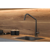 Linsol Elias Pull Out Sink Mixer Black Chrome